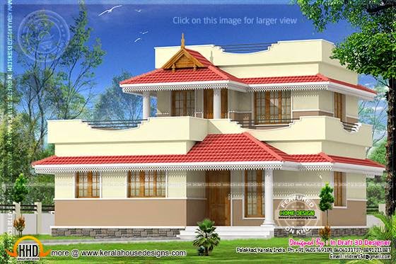 Double storied small house Double storied small house