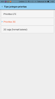 Cara Mengganti Jaringan atau Sinyal 4G di Xiaomi