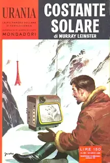 La copertina di Costante solare - Urania 182