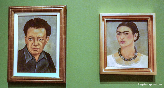 Frida Kahlo: Retrato de Diego Rivera e Autorretrato