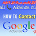 How to contact with AdSense live chat or with costumer care AdSense team or support team?