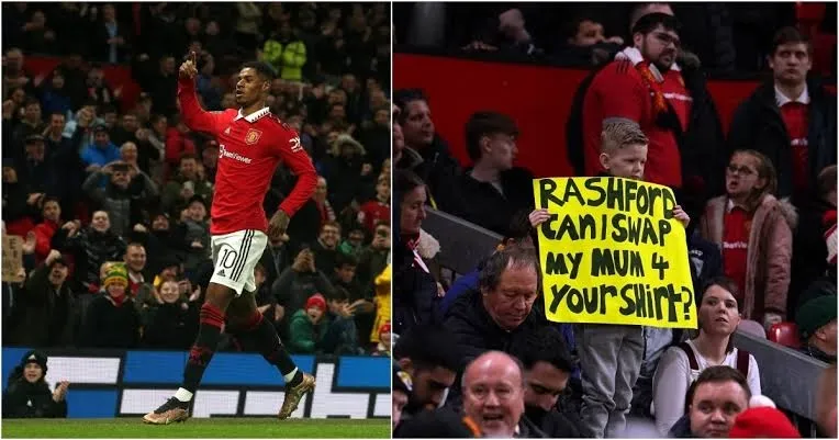 Audacious Man United Fan Offers His Mother in Exchange For Rashford Shirt