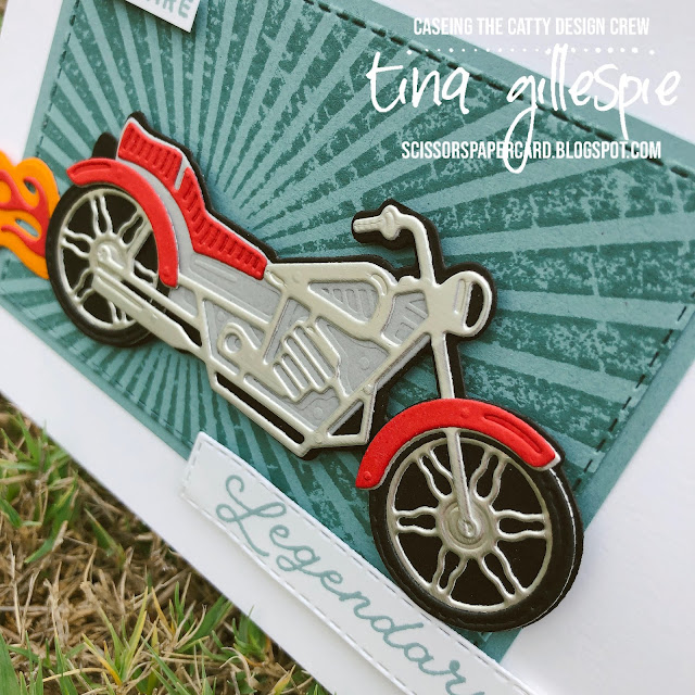 scissorspapercard, CASEing The Catty, Stampin' Up!, Legendary Ride Bundle, Rays Of Light