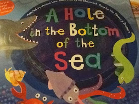 a hole in the bottom of the sea