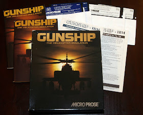 MicroProse Gunship Box