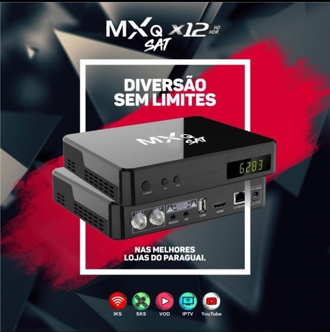 MXQSAT X12 NOVA ATUALIZAÇÃO