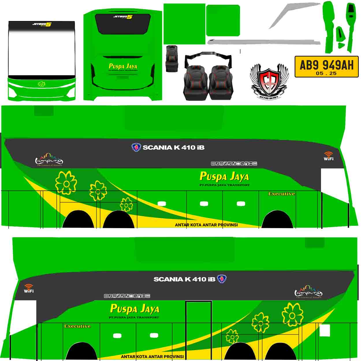 download livery puspa jaya