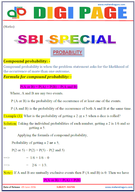 Digi Page - Probability