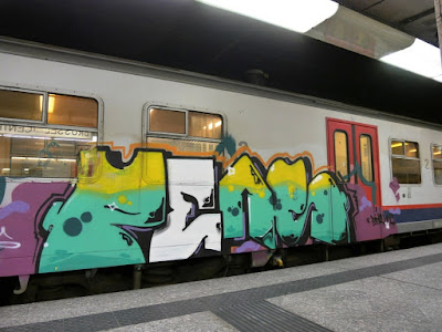 Art on trains