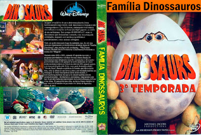 Série Família Dinossauros 4º Temporada DVD Capa