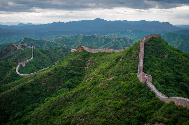 Pemandangan Tangga Besar di Cina