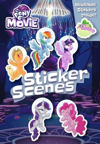 MLP Mlp The Movie: Sticker Scene Book Media  MLP Merch