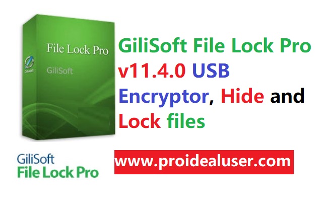 GiliSoft File Lock Pro v11.4.0 USB Encryptor, Hide and Lock files 