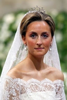 Princess claire of belgium wedding tiara