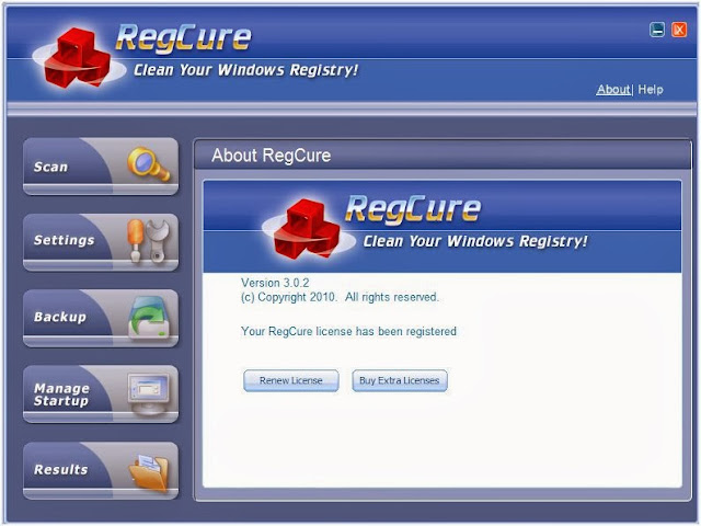 RegCure 3.0.2 Software + Crack