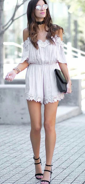 White romper