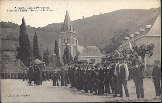 pays basque 1900 soule église messe