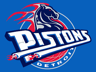 Detroit Pistons Logo Blue HD Wallpaper