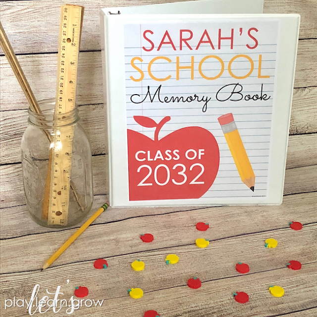 Free School Keepsake Memory Book