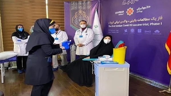 Iran begins the first human trials of its vaccine against Corona ... and the daughter of the head of the Imam's Order Implementation Committee gets vaccinated