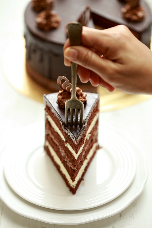 Masam manis: Kek Choc Indulgance bersama tips dan panduan