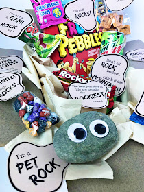 Rock puns for a College Care Package @michellepaigeblogs.com