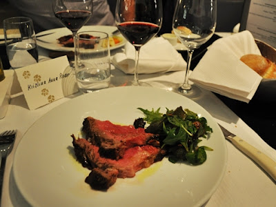 Zurich Renaissance Tower Hotel: main course, grilled beef