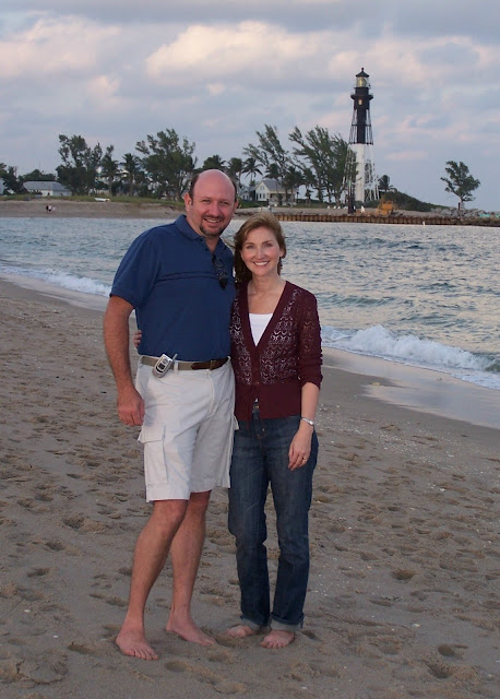 Ron and Susan at Hillsboro Inlet