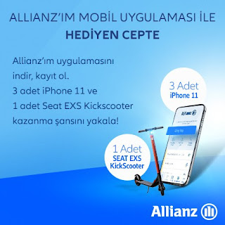 Allianz'ım Mobil Uygulaması ile Hediyen Cepte!