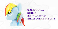 MLP Fashems Series 5 Rainbow Dash Figure by Tech 4 Kids