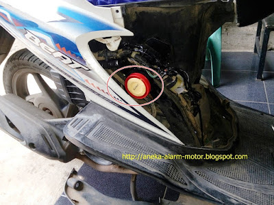 Cara pasang alarm motor Honda Beat 110 Karbu