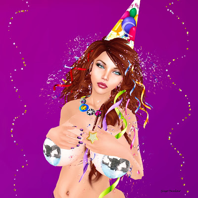 new year 2014 pink sugah big booby babes gift