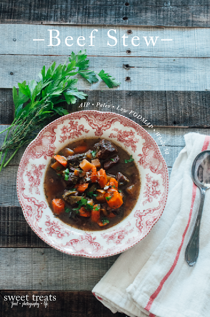 Beef Stew (AIP, Paleo, Low FODMAP, Whole 30) 