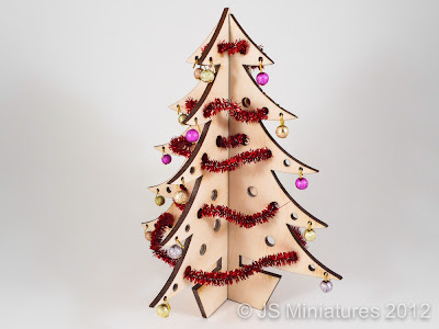 Laser cut christmas tree kit
