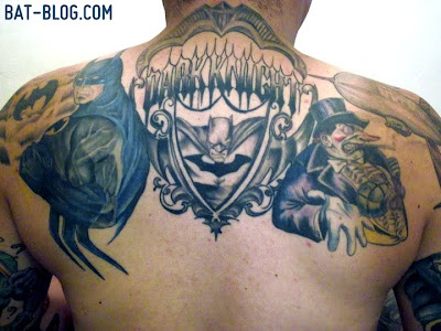 Rick's Totally Insane BATMAN THEME Tattoo Artwork