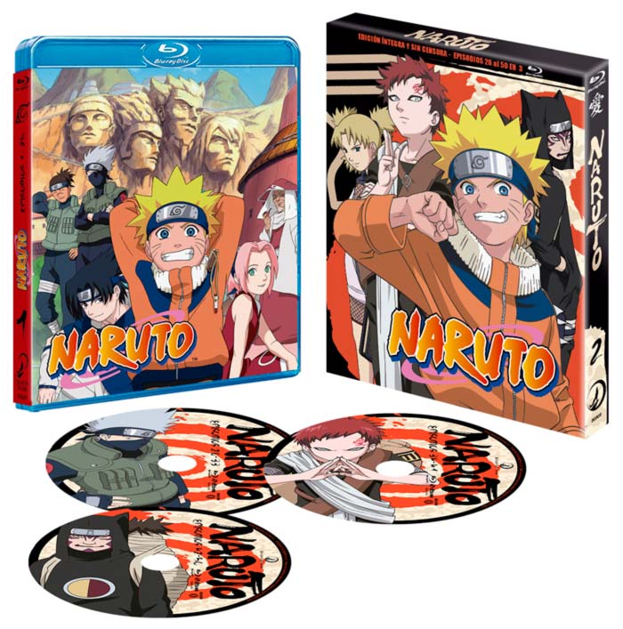 Naruto - Box 2 - BD - Selecta Visión