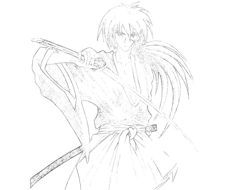 printable-rurouni-kenshin-himura-kenshin-sword_coloring-pages
