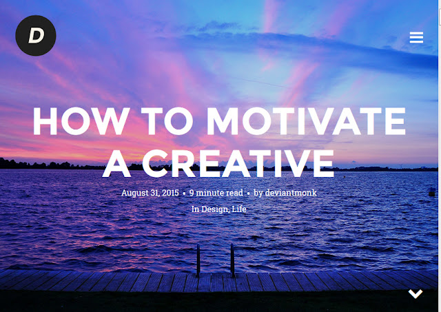 http://blog.deviantmonk.com/how-to-motivate-a-creative/