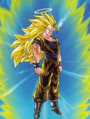 DRAGON BALL Z COOL PICS: COOL PIC OF GOKU SSJ3