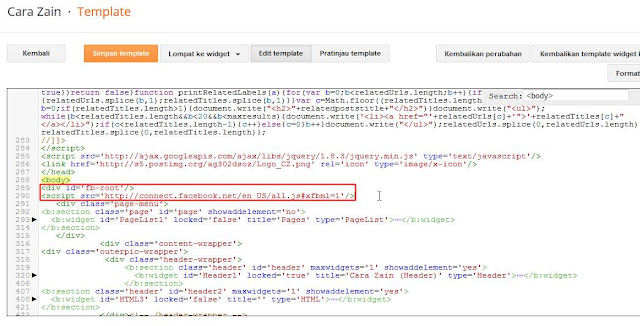 Cara Membuat Kotak Komentar Facebook Di Blog Terbaru