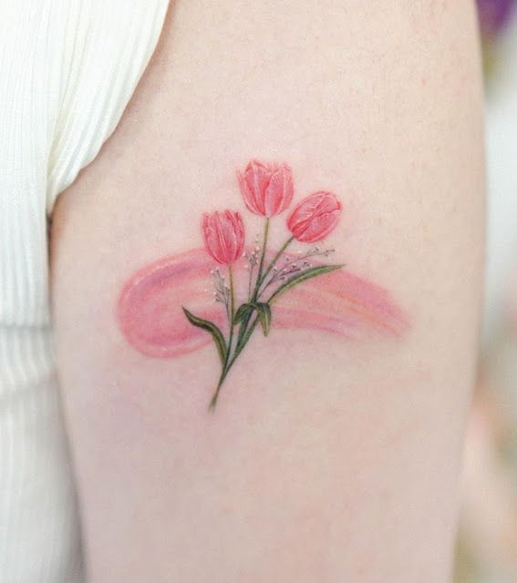 40 tatuagens na cor rosa para sua inspiração!