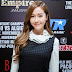 Jessica updates fans with her pictures from the boxing match in Macao