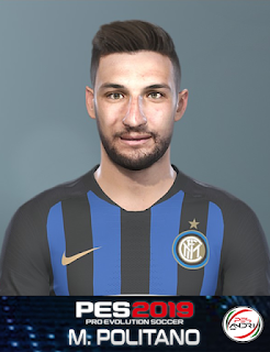 PES 2019 Faces Matteo Politano by Sofyan Andri