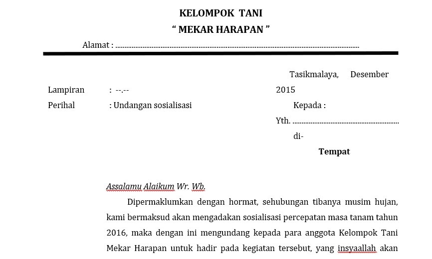 Yuk Cek 10+ Contoh Surat Undangan Setengah Resmi Yaitu Surat Terbaik 