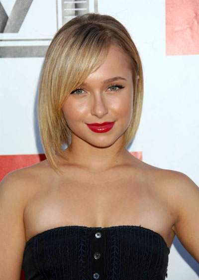 mid length bob hairstyles. Hayden Panettiere Hairstyles