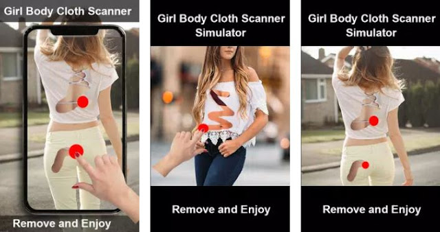 Girls Cloth Remover - Aplikasi Kamera Tembus Pandang yang Dilarang