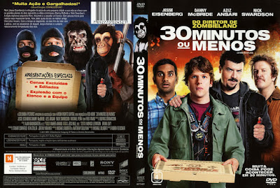 Filme 30 Minutos Ou Menos (30 Minutes or Less) DVD Capa