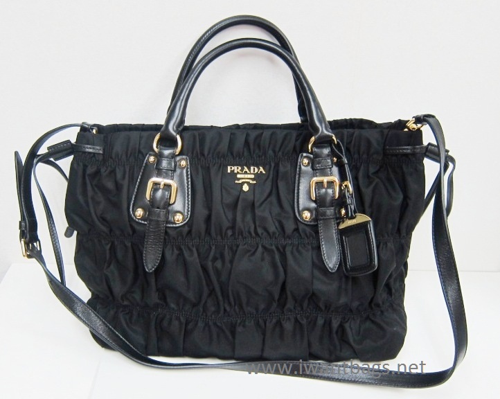 Prada Gauffre Nylon Tote BN1788 â€“ Black | Blogshop Malaysia Online ...