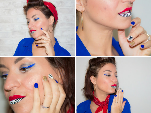 maquillage - pinup - kiss - lipart