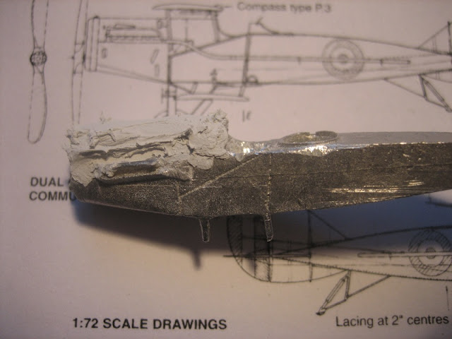 1/144 Bristol F2B Fighter diecast metal aircraft miniature